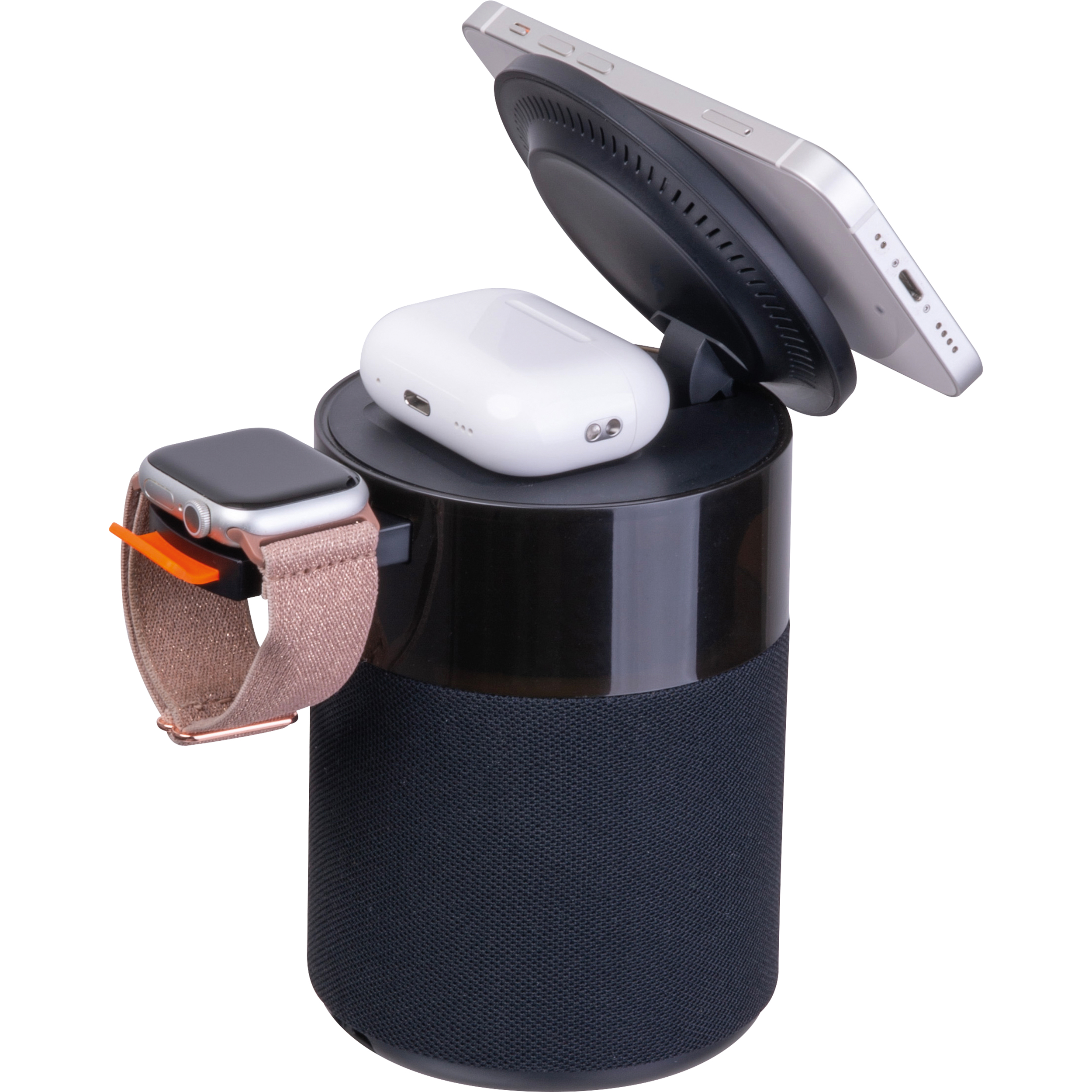 Głośnik bluetooth z ładowarką bezprzewodową Ferraghini RILEY Głośnik bluetooth z ładowarką bezprzewodową Ferraghini RILEY