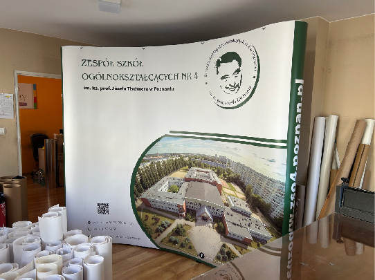 Portfolio - zdjęcie wykonanych produktów w irollup.pl